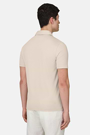 Polo en Coton Pima, Sable, thumb, 3