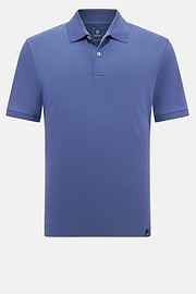 Jersey Polo Shirt, Indigo, hi-res