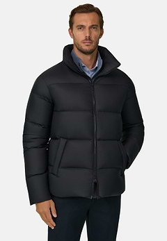 Bomber in Goose Down Technical Fabric