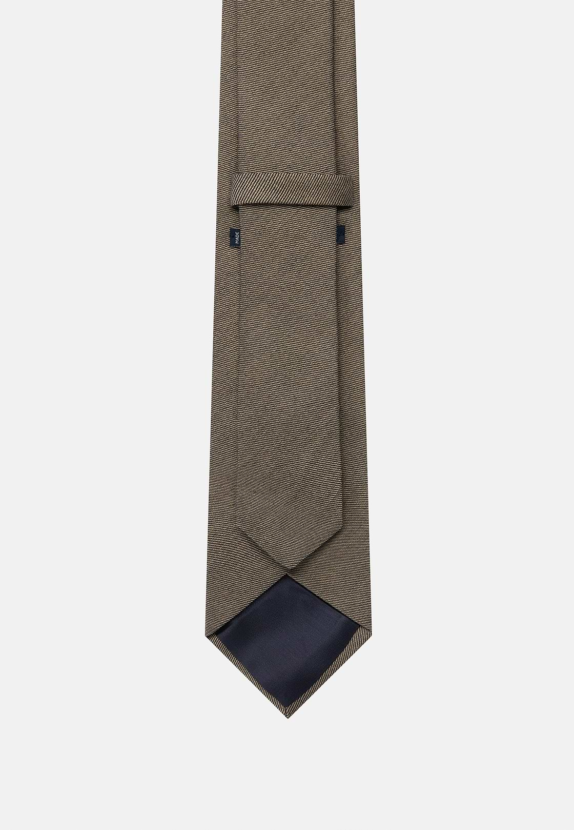 Wool Blend Tie, Taupe, hi-res