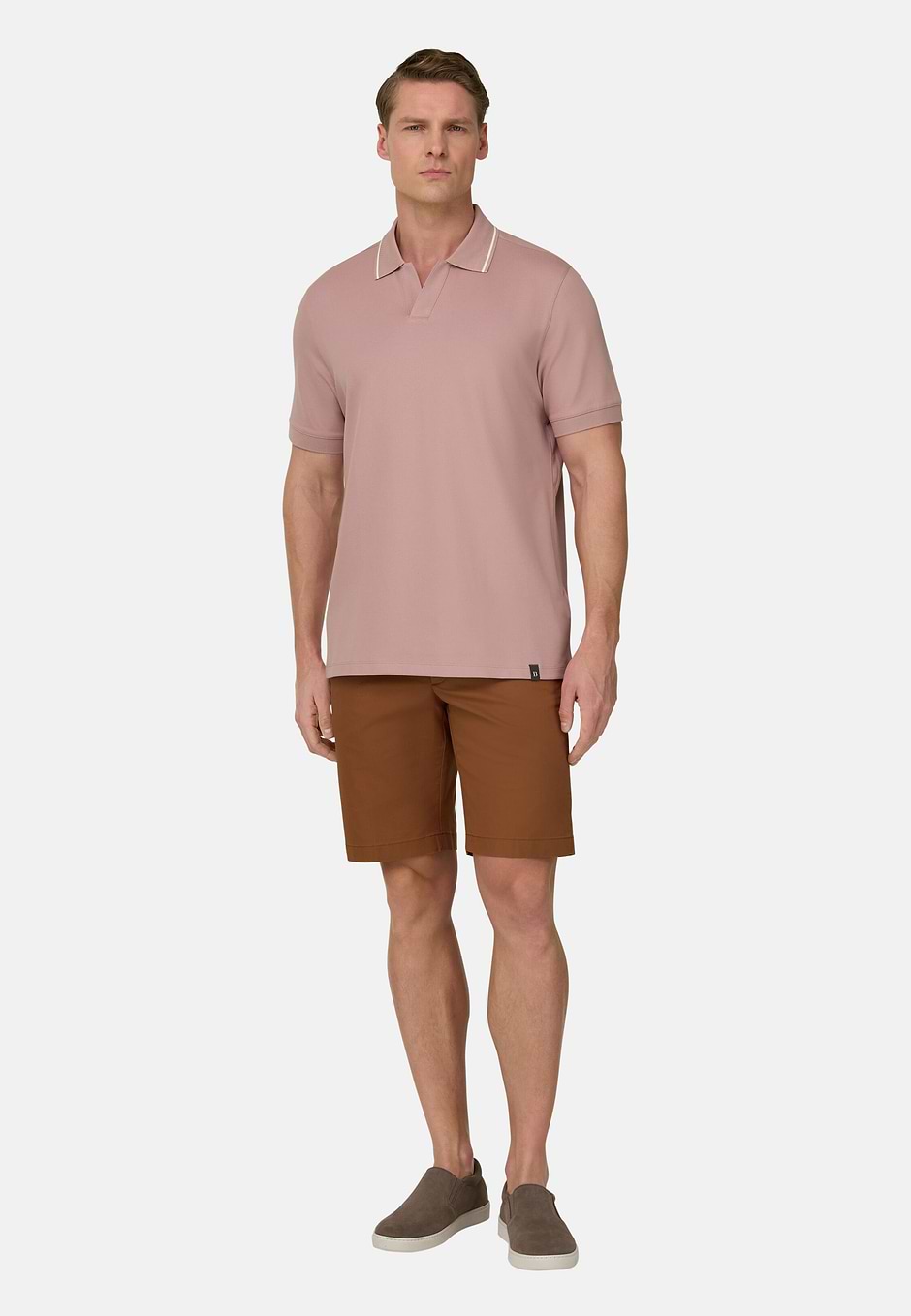 Poloshirt Aus Leistungsstarkem Piqué Mit S-Cafè®-Garn, Rosa, hi-res