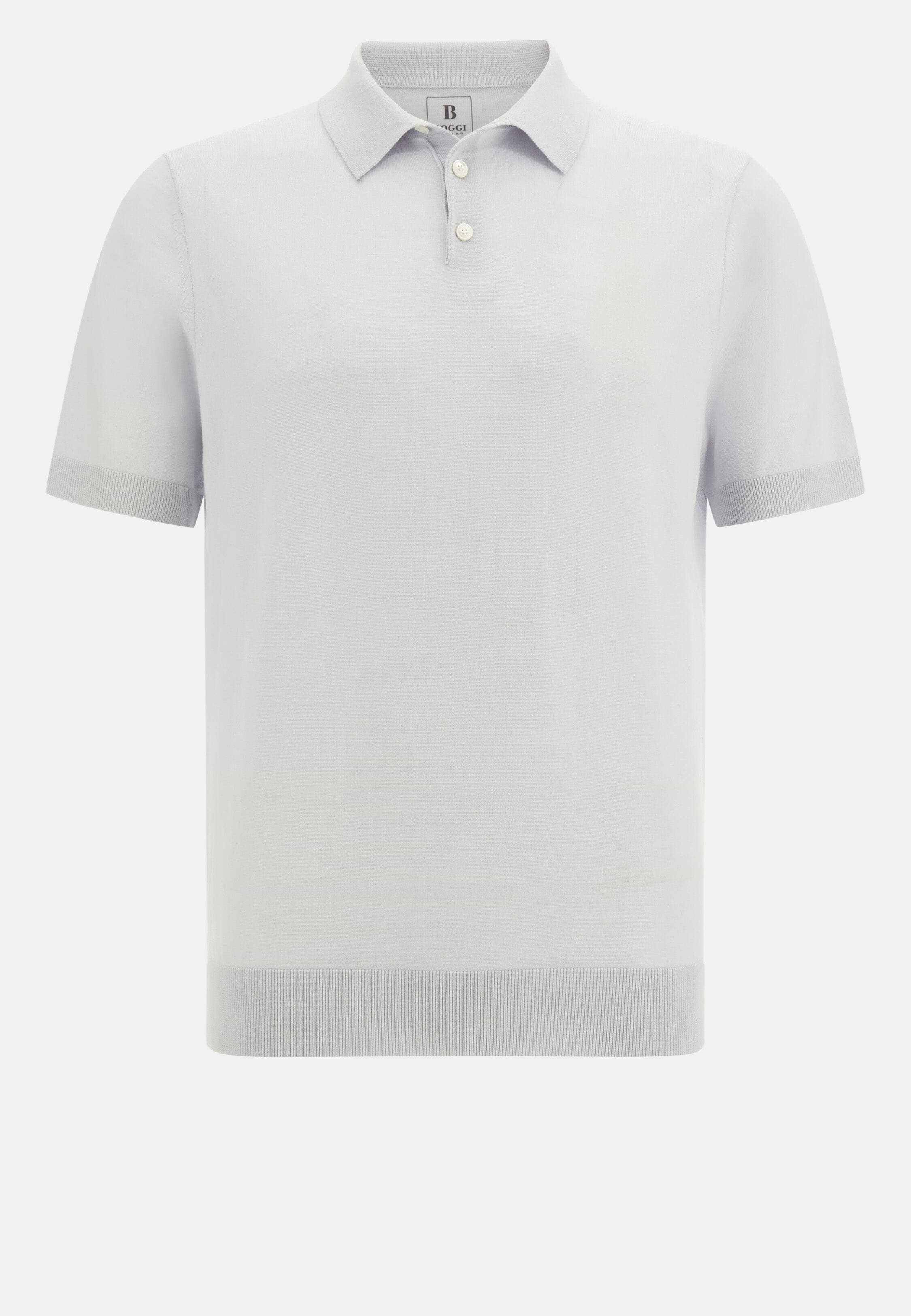 Men's Knitted Merino Wool Polo | Boggi Milano