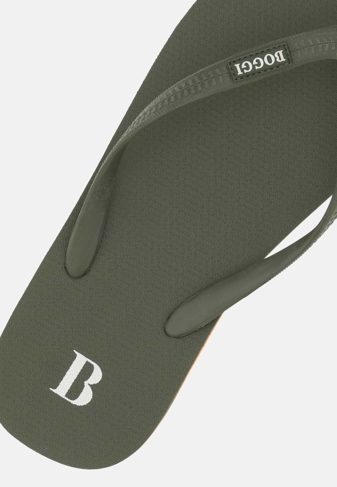 Rubber Flip-Flops, Military Green, hi-res, 3