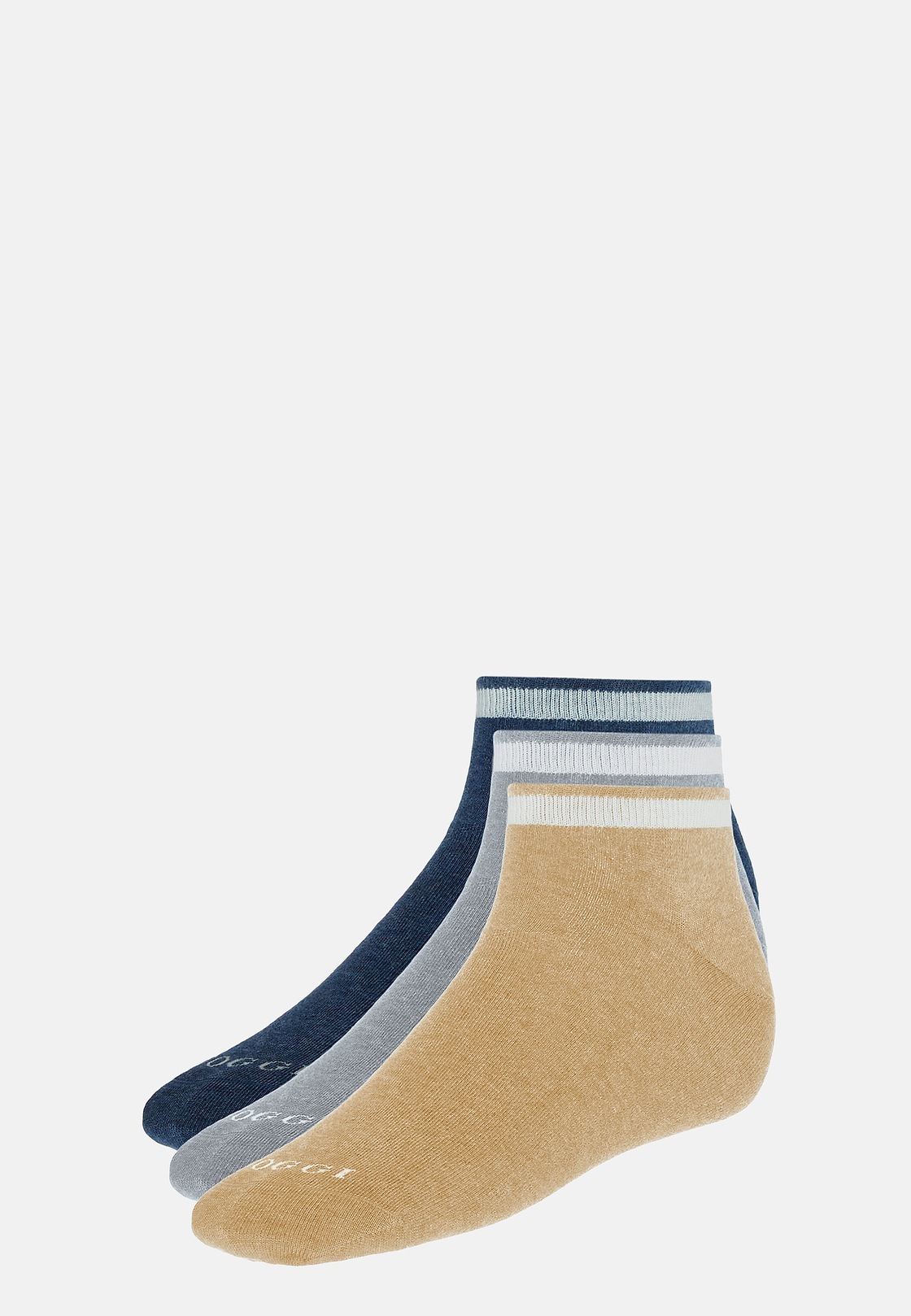 Calze Pari Scarpa In Misto Cotone, Multicolor, hi-res