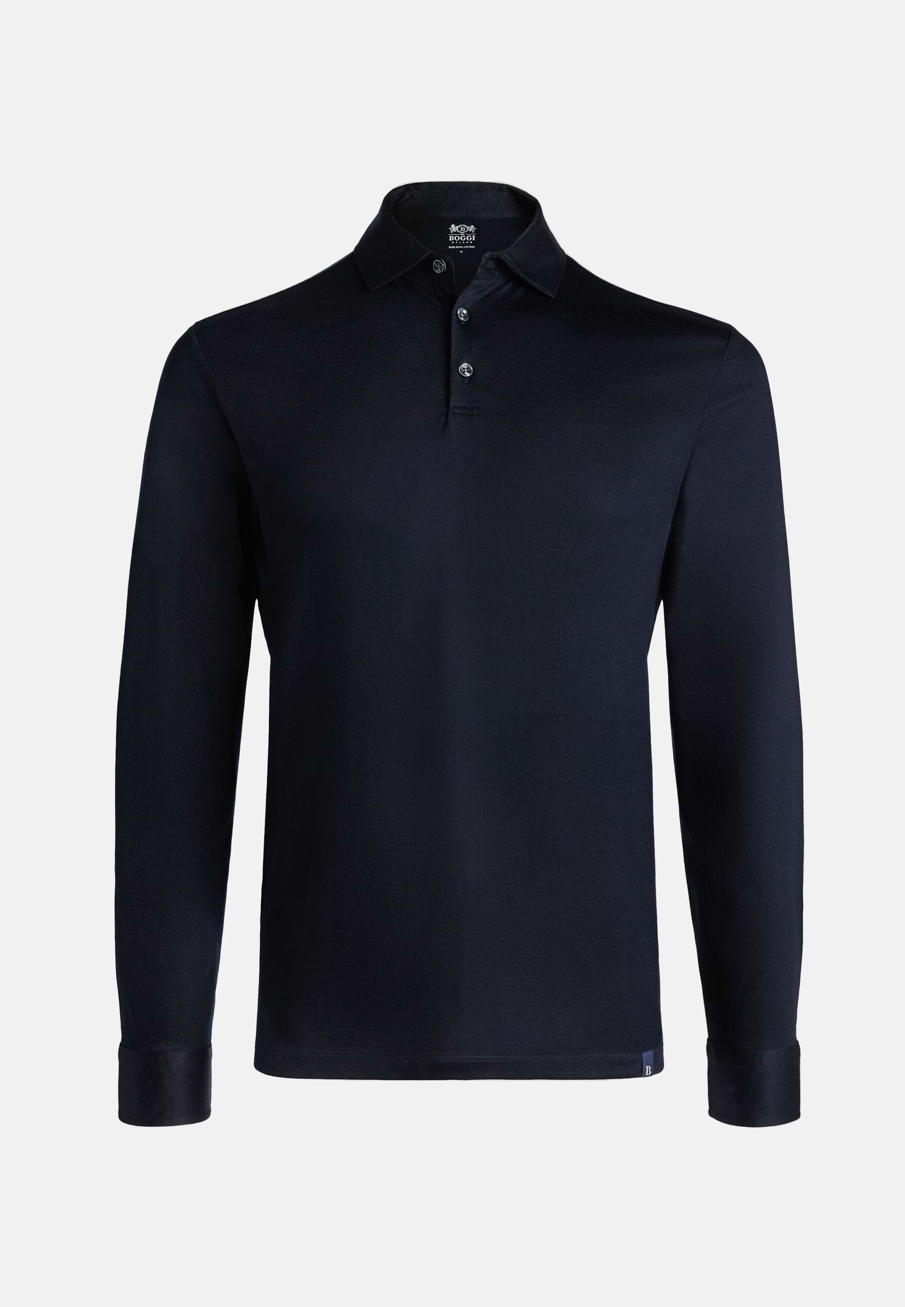 Hugo boss polo long sleeve online
