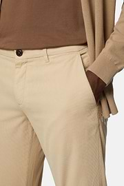 Light Corduroy Trousers, Beige, hi-res