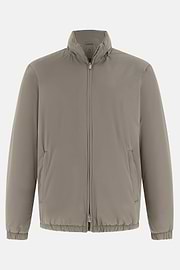 Technical Fabric Bomber Jacket, Brown, thumb, 5
