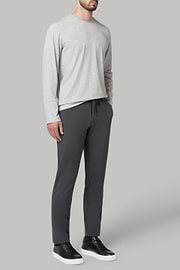 Technical jersey coulisse trousers regular, , thumb, 2