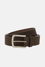 Ceinture En Daim., Marron foncé, thumb, 1