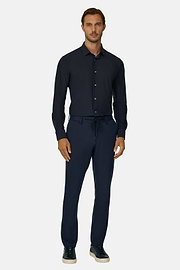 Btech Stretch Nylon Trousers, Navy blue, thumb, 2