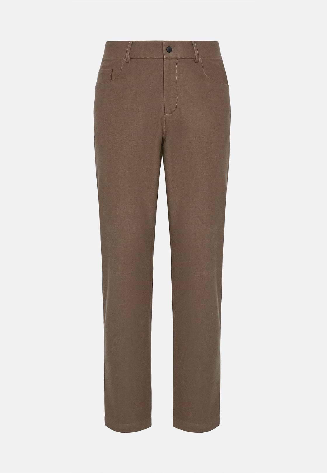 B Tech Jeans in Technical Fabric, Taupe, hi-res