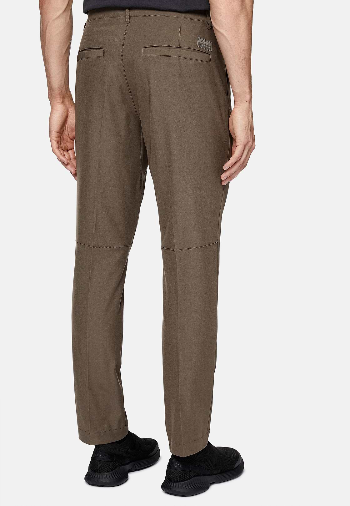 Pantaloni Ergonomic In Nylon Indemagliabile B Tech, Taupe, hi-res