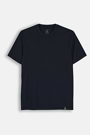 T-Shirt in Wool Jersey WOOLTECH, Navy blue, thumb, 5