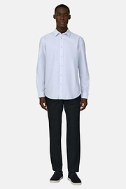 Hemd Aus Oxford-Baumwolle Regular Fit, Hellblau, thumb, 2