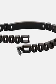 Edelstahl-Armband, Schwarz, thumb, 3