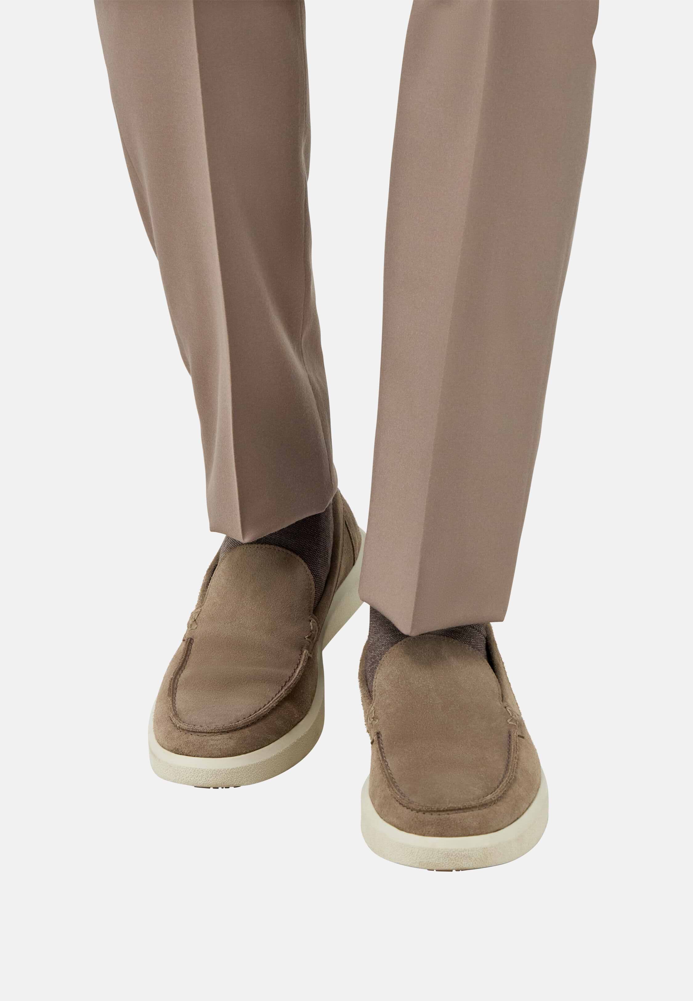 Men’s Boggi Milano Suede Driving Loafers Size 42 (US 8.5), soft suede Boggi Milano Suede Driving Loafers In Neutrals - 30% Off  main image 2