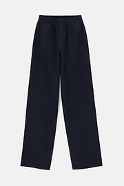 Pantaloni In Cotone, Navy, thumb, 1