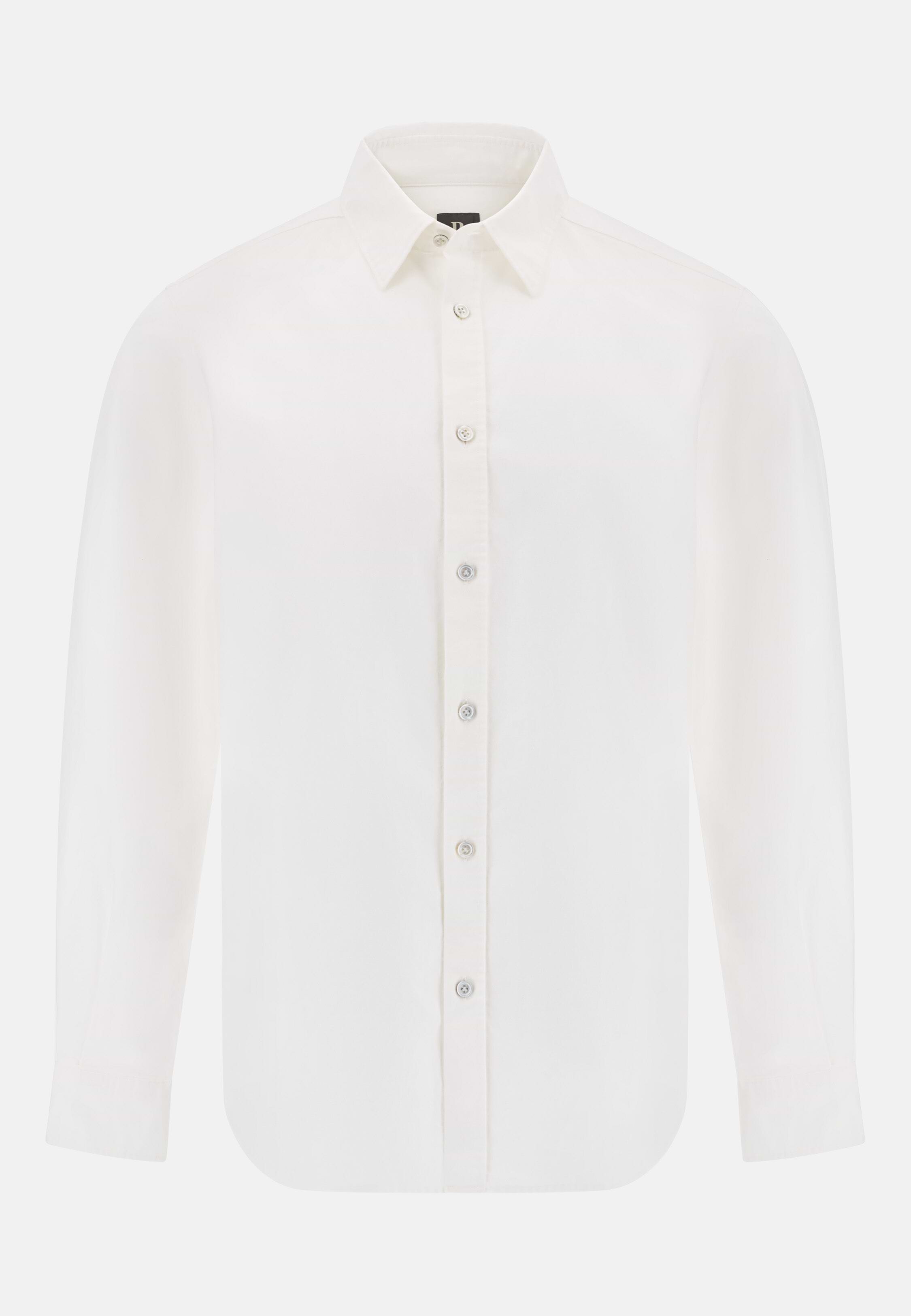 y0025　0519 Men's Regular Fit Oxford Cotton Shirt | Boggi Milano