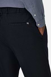 Pantalon En Coton Extensible, bleu marine, hi-res