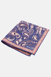 Einstecktuch Aus Seide Mit Paisleymuster, Rosa, thumb, 1