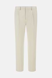 Hose Aus Baumwoll-Stretch, Sand, hi-res