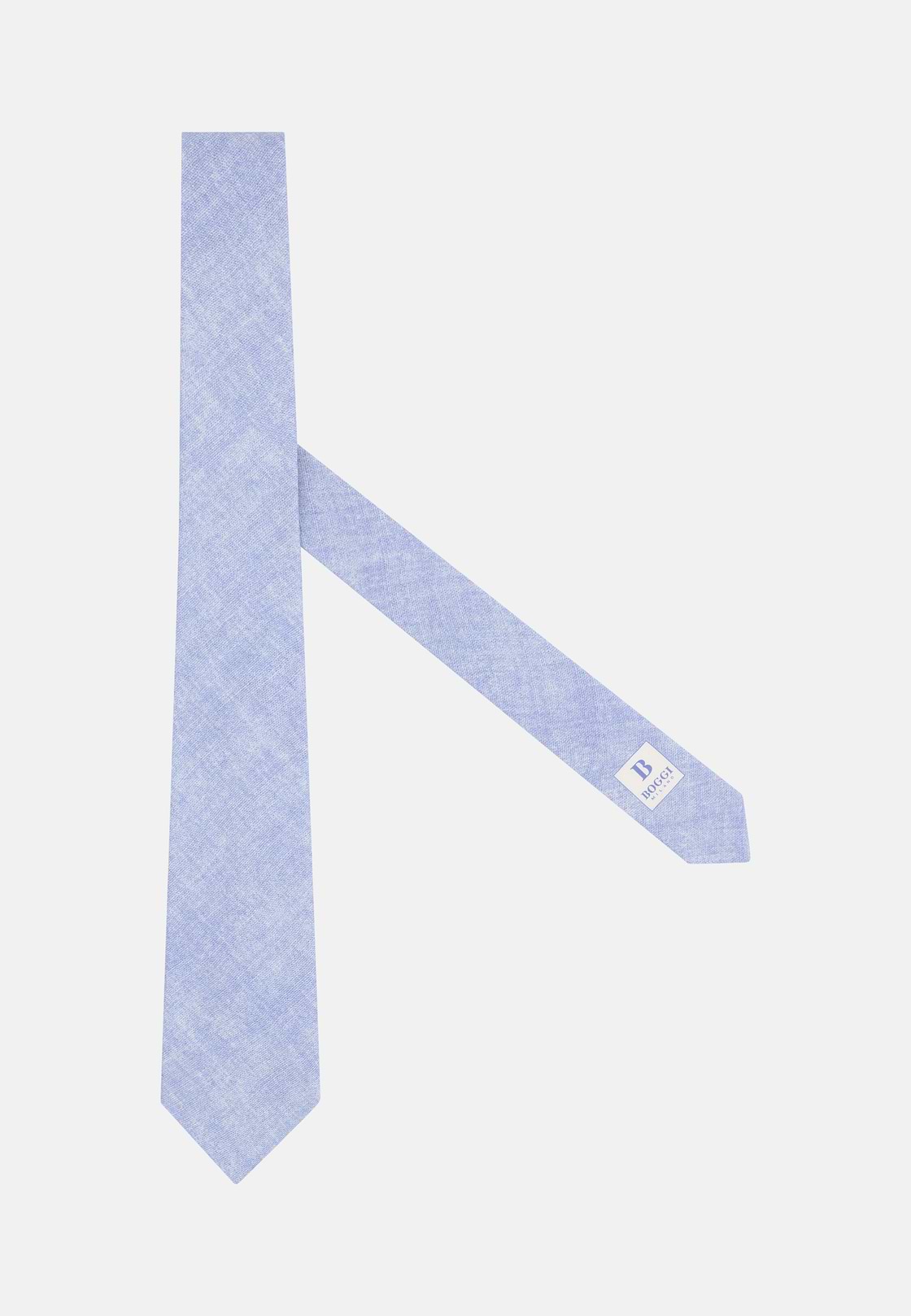 Corbata de Seda Efecto Jaspeado, Azul claro, hi-res, 1