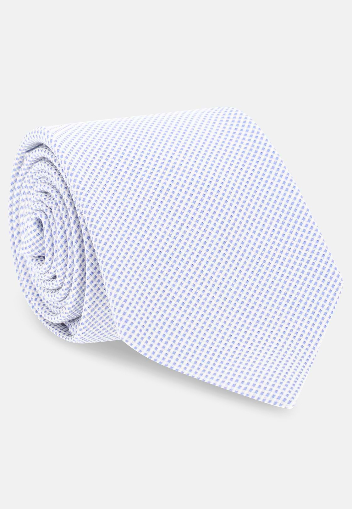 Polka Dot Formal Tie in a Cotton Blend, , hi-res, 2