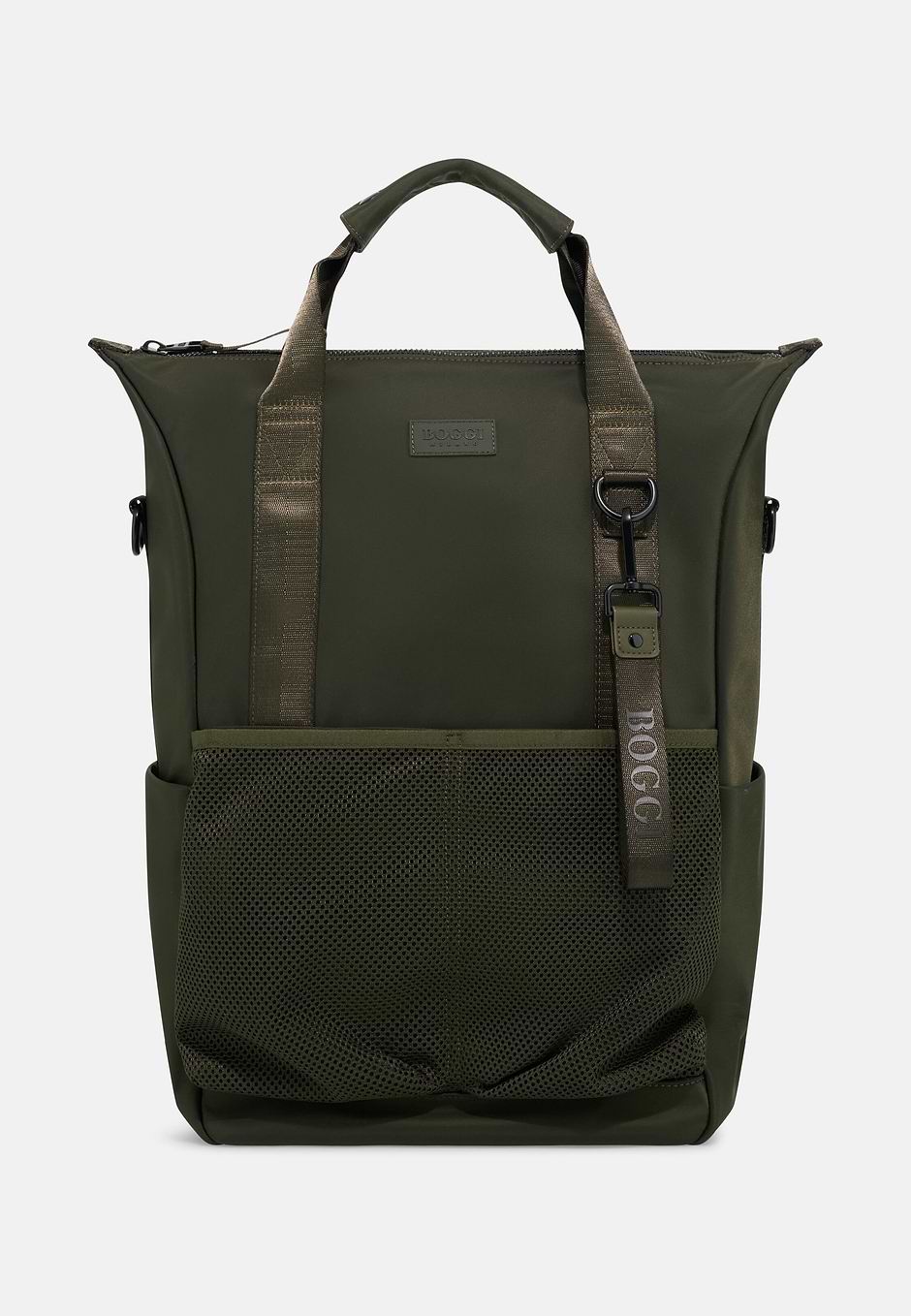3-Way Bag in Technical Fabric, Military Green, hi-res