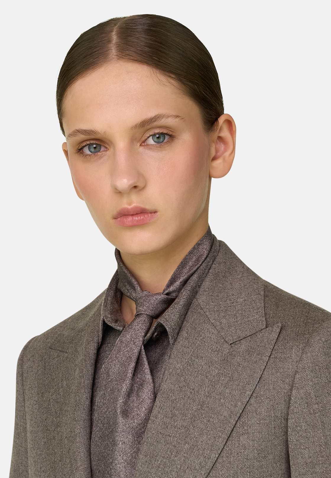 Blazer in Wool, Taupe, hi-res, 3