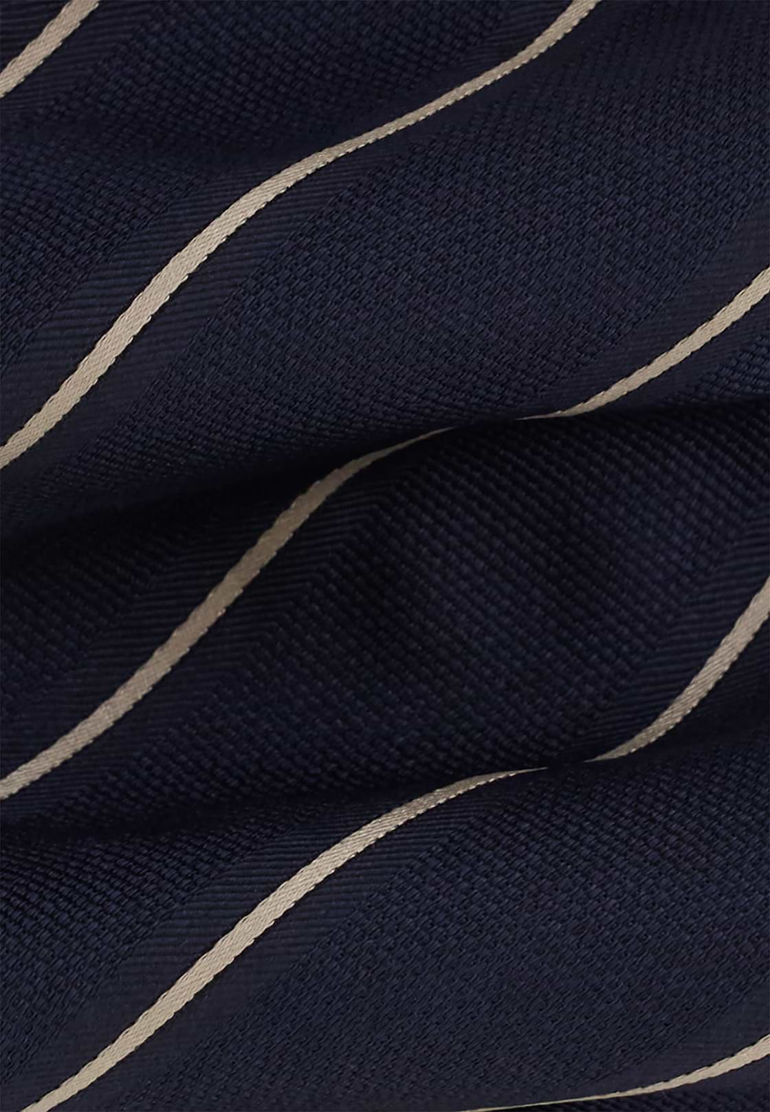 Das Jacquard Gestreept van Zijde, Navy blue, hi-res, 2