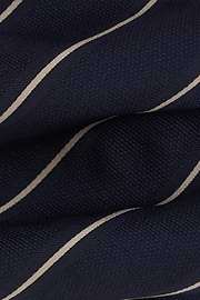 Das Jacquard Gestreept van Zijde, Navy blue, thumb, 2