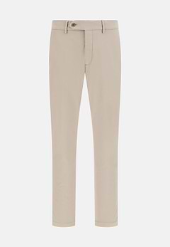 Pantaloni In Cotone Tencel Elasticizzato