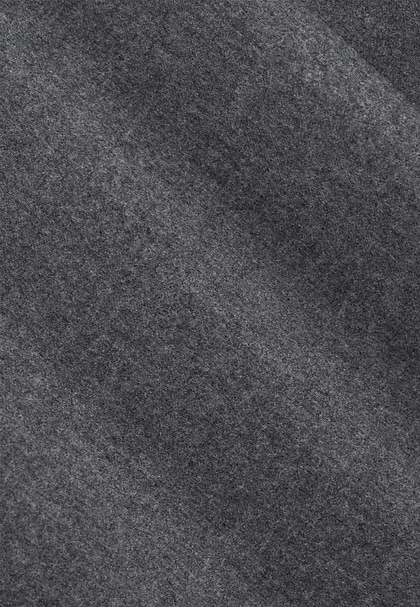 Double-Breasted Wool Flannel Blazer, Grey, hi-res