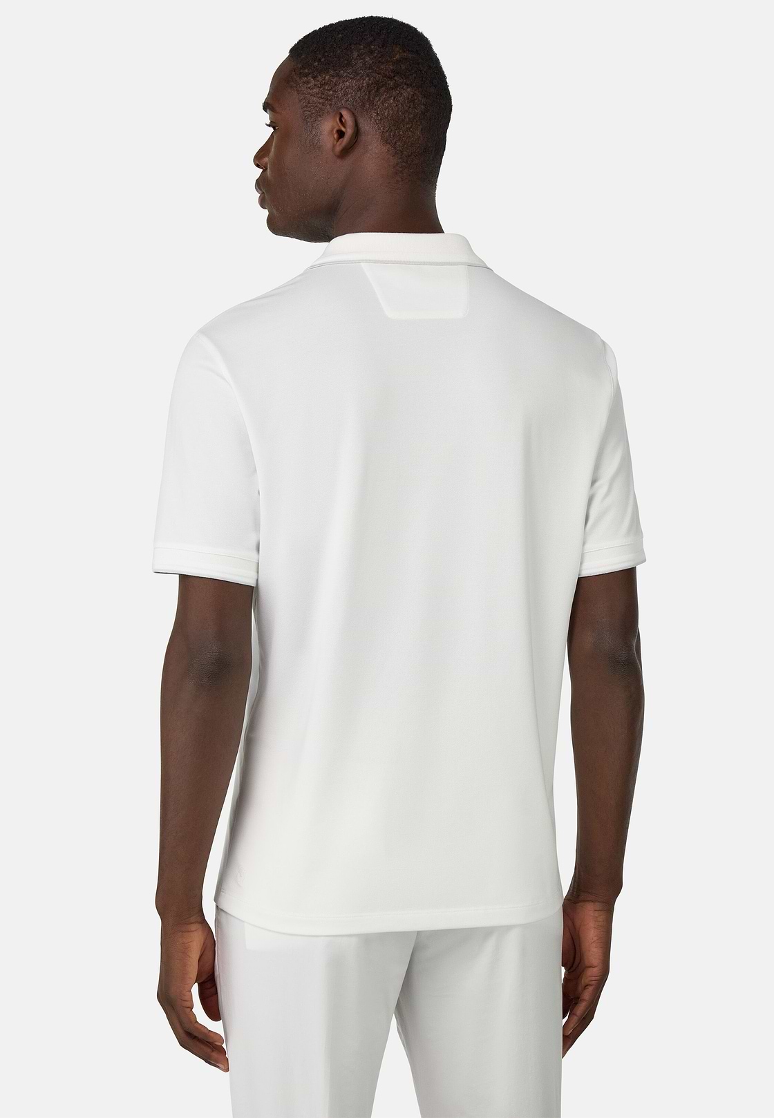 Polo En Piqué Performant S.Cafè®, Blanc, hi-res
