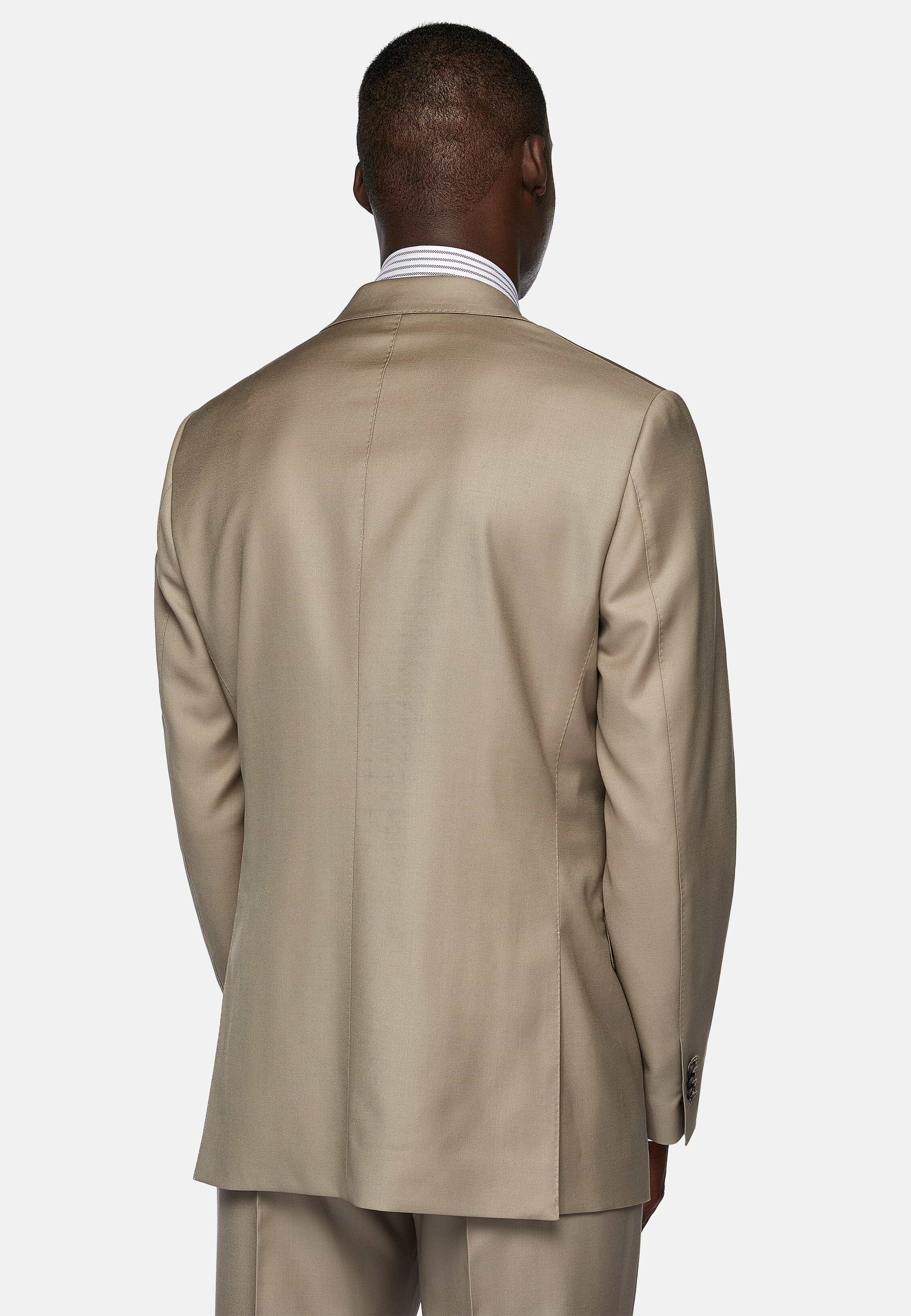 Costume Boglioli Extra-mince 'Sforza' En Laine Grise - Taille 46R (EU 56) Neuf Avec étiquette