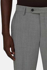 Garnitur z wełny i moheru, Light grey, thumb, 5
