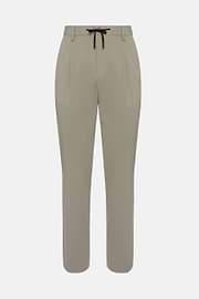 B-Tech Stretch Nylon Trousers, Taupe, hi-res