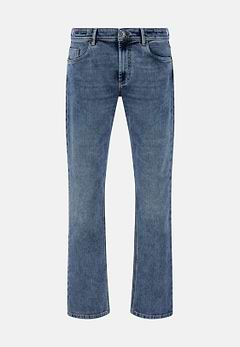 Medium Blue Stretch Denim Jeans