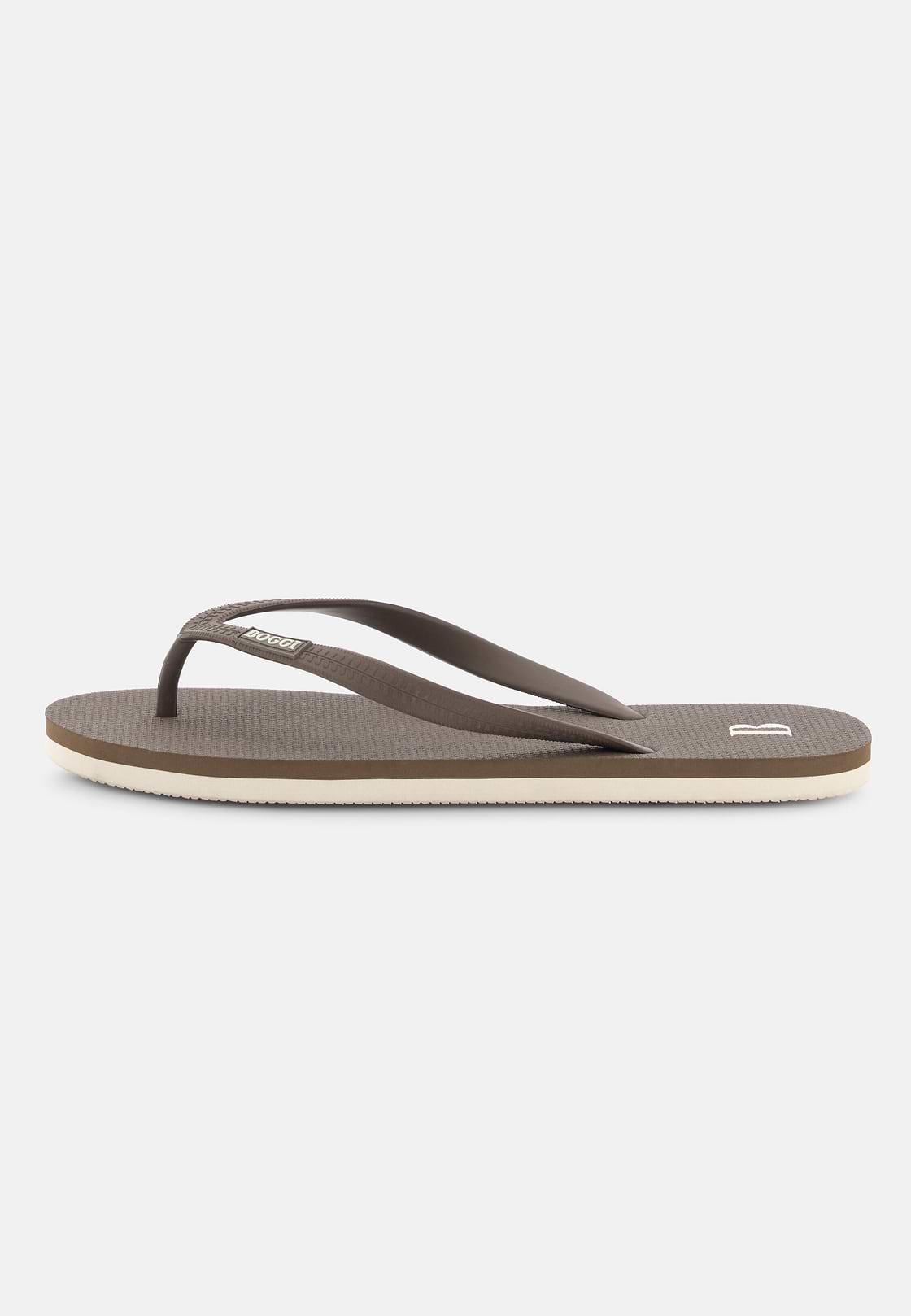 Rubber Flip-Flops, Mud, hi-res, 1