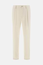 Solid Linen Pince Pants, Sand, thumb, 1