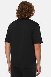 Organic Cotton Blend T-Shirt, Black, hi-res