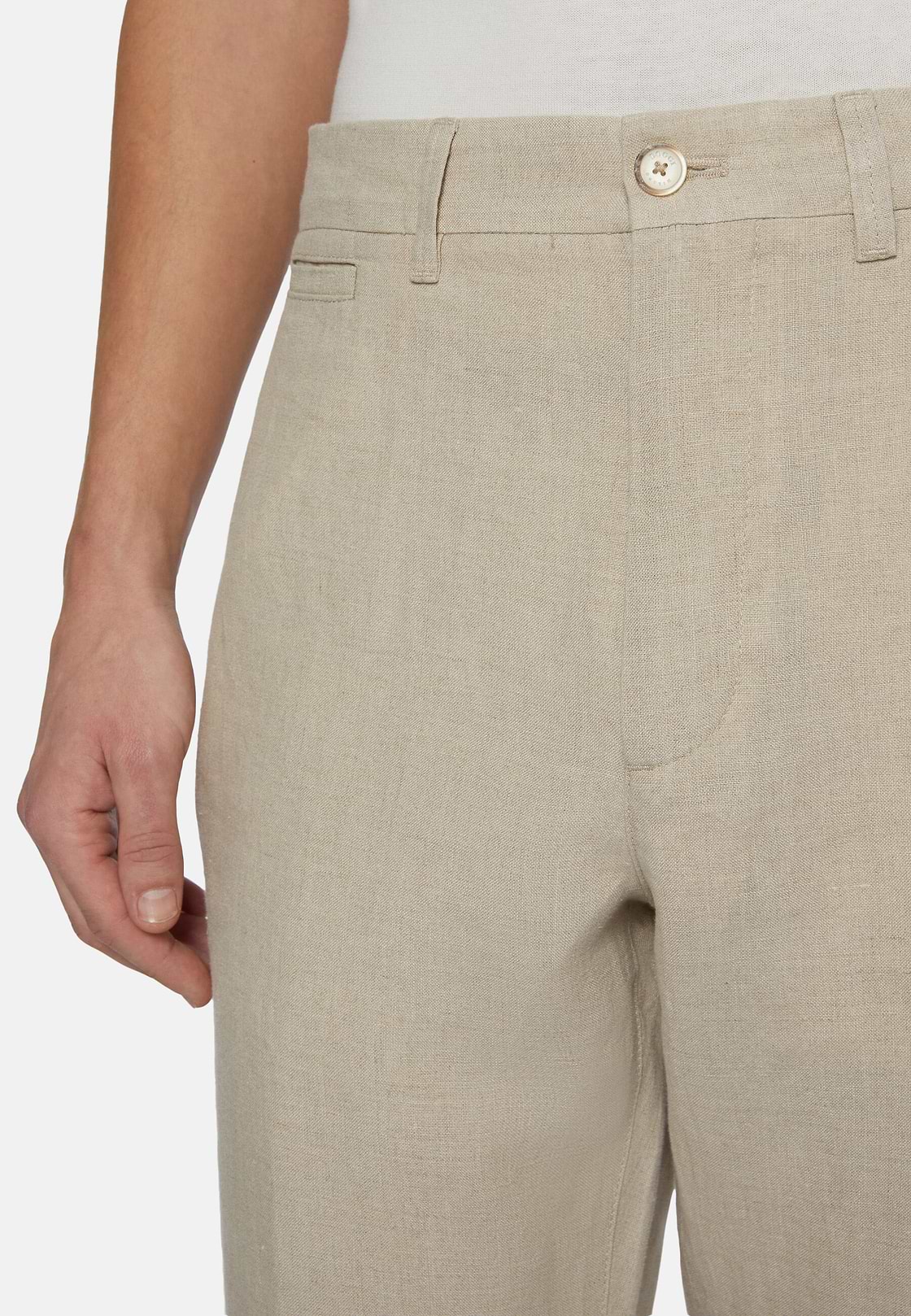 Linen Pants, Sand, hi-res