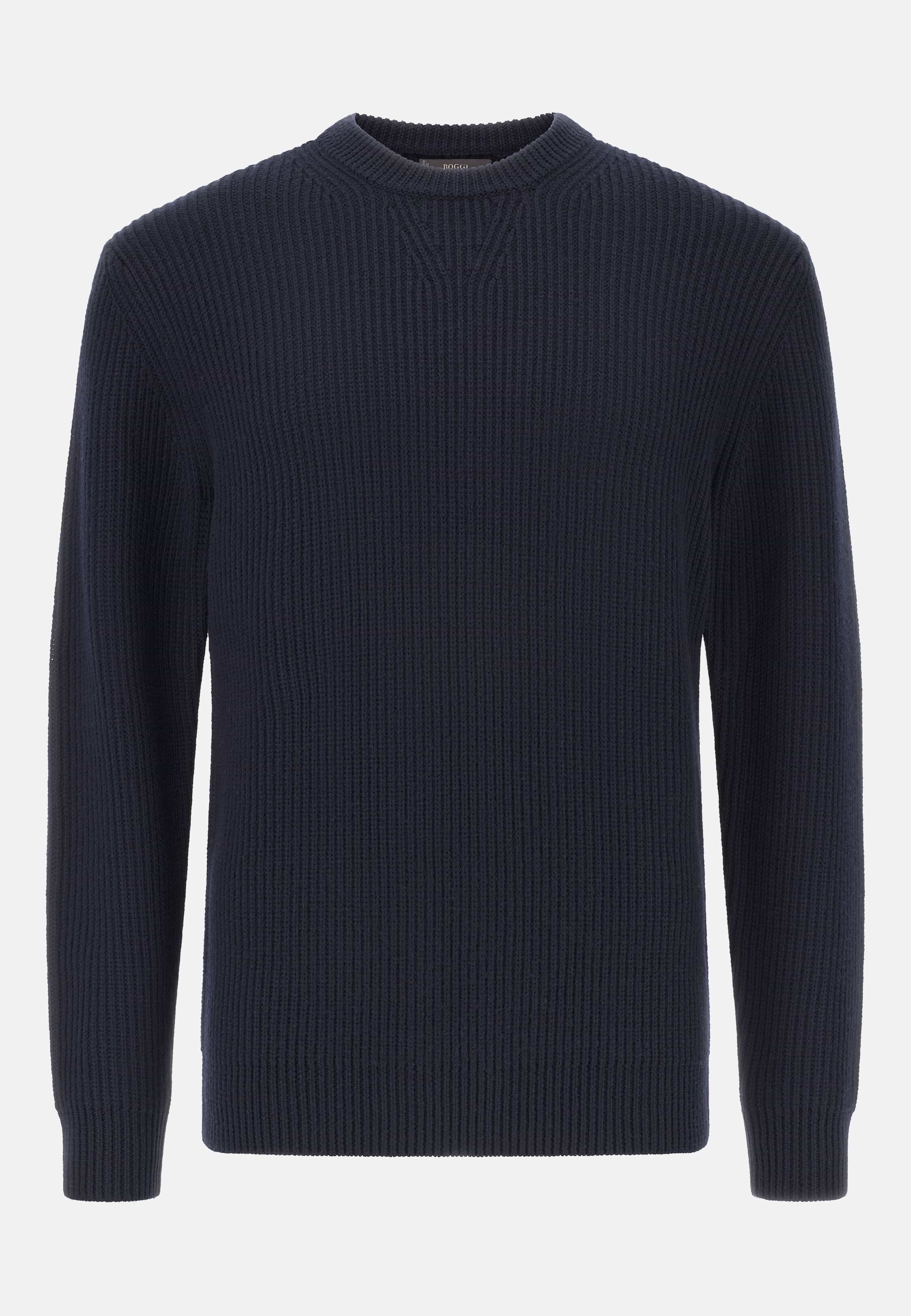 Men's Merino Wool Crew Neck Jumper | Boggi Milano