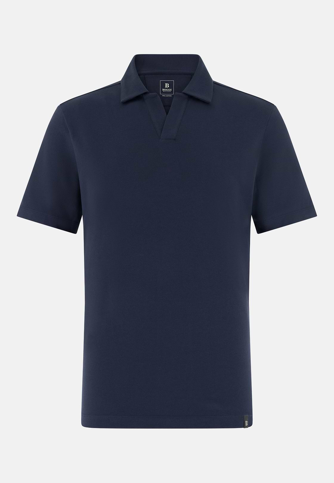 Polo Aus Pima-Baumwolle, Navy blau, hi-res, 5