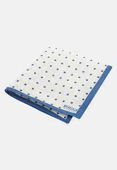 Polka Dot Linen Pocket Square