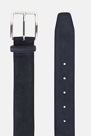 Ceinture En Daim, bleu marine, hi-res