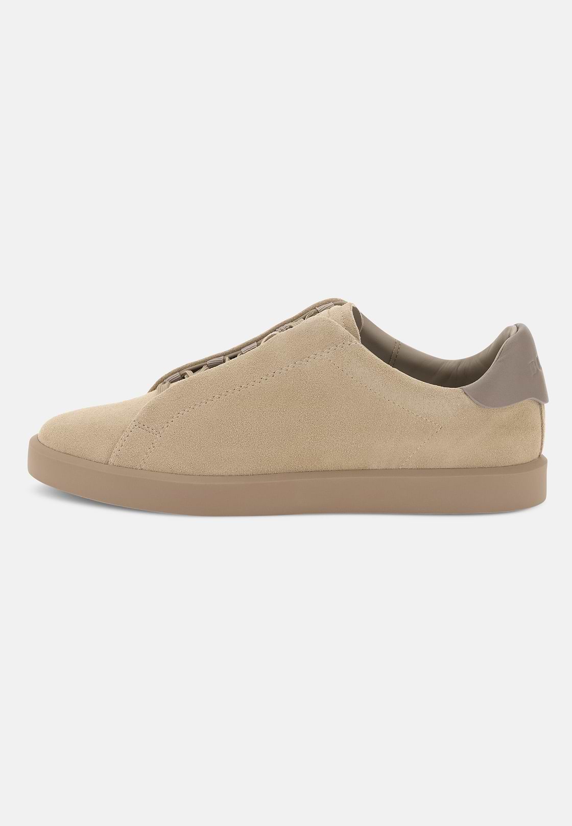 Sneakers Essence Aus Wildleder, Taupe, hi-res, 1