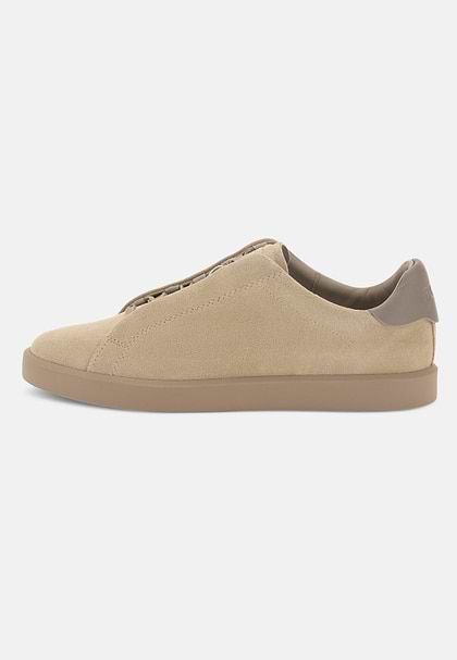 Boggie Milano Men’s 10 White Canvas‎ and Suede Sneakers Mens Sneakers online | Boggi Milano main image 4