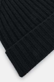 Beanie aus Cashmere, Schwarz, thumb, 2