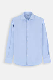 Polo En Jersey Japonais Regular Fit, Bleu clair, thumb, 7
